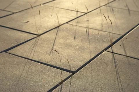 Concrete paving Stock Photos