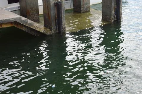 Concrete pier Stock Photos