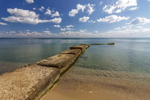 Concrete pier Stock Photos
