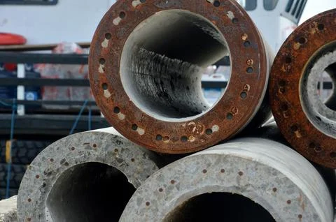 Concrete pillar Stock Photos