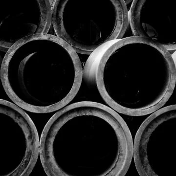 Concrete pipe Stock Photos