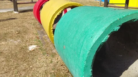 Concrete pipes Stock Footage 269850841