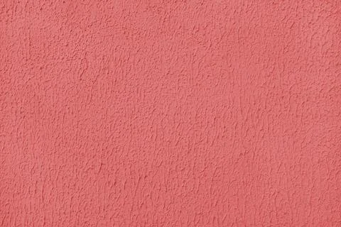 Concrete plaster surface, texture stucco background of red painted cement, .. Stock Photos