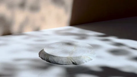 Concrete Podium Camera Moving Stock Footage 198545333