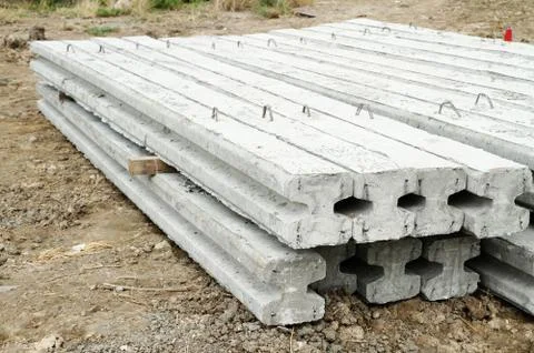 Concrete pole Stock Photos