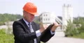 Concrete Pour Plant Engineer Work Calculate Write Clipboard Cement Production US 4k or 4k+ Resolution