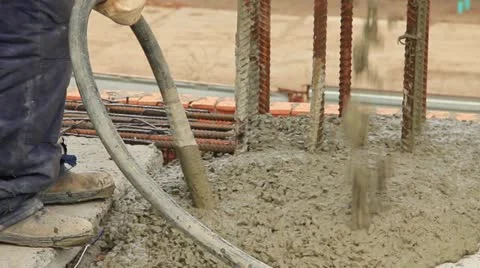 Concrete pouring Stock-Footage 12010315
