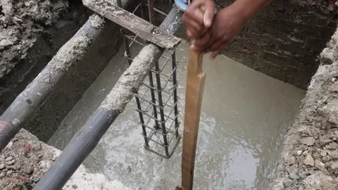 Concrete Pouring Видео 333918168