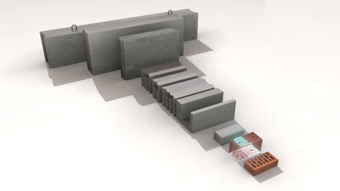 Concrete production set of Construction ... | Stock Video | Pond5