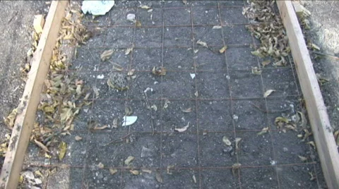 Concrete sidewalk prep 5 Stock Footage 589819