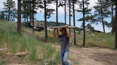 Concrete Slabs Stock Footage 123398187