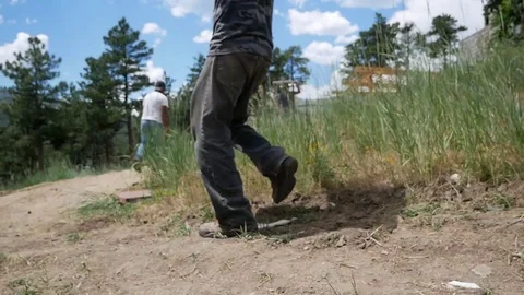 Concrete Slabs Stock Footage 123398265