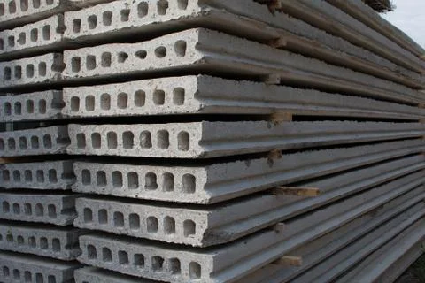 Concrete slabs Foto stock