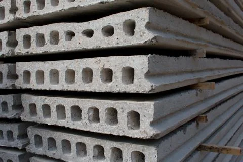 Concrete slabs Stock Photos
