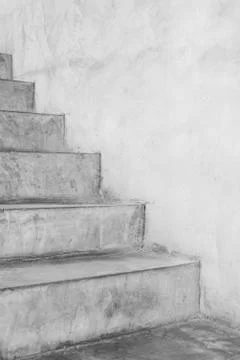 Concrete staircase Stock Photos