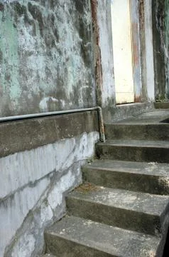 Concrete stairs 库存照片
