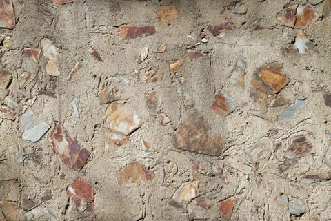 Concrete stone wall Stock Photos