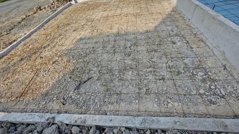 Concrete structure for the initial housing Stock Photos