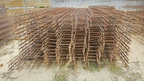 Concrete structure for the initial housing Stock Photos