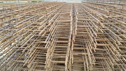 Concrete structure for the initial housing Stock Photos