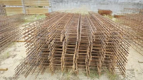 Concrete structure for the initial housing Stock Photos