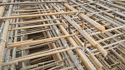 Concrete structure for the initial housing Stock Photos