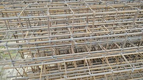 Concrete structure for the initial housing Stock Photos