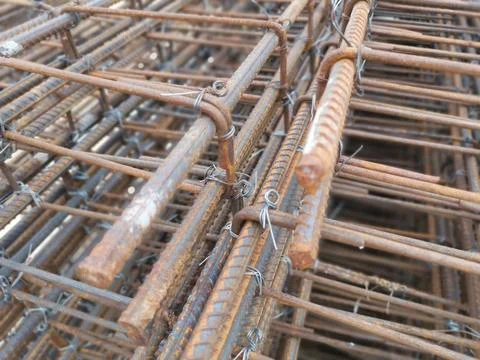 Concrete structure for the initial housing Stock Photos