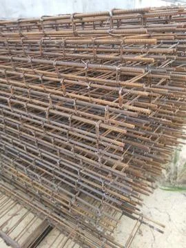 Concrete structure for the initial housing Stock Photos