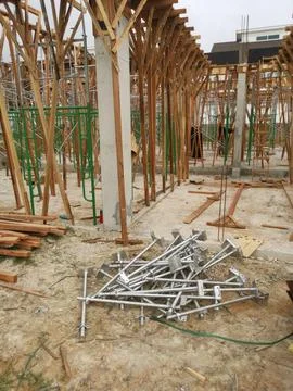 Concrete structure for the initial housing Stock Photos