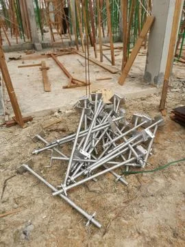 Concrete structure for the initial housing Stock Photos