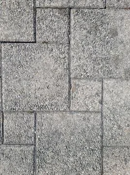 Concrete surface with a geometric pattern Foto stock