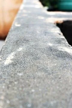 Concrete Surface Texture With Shallow Depth of Field Stock Photos