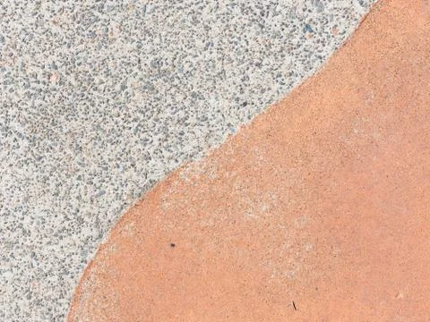 Concrete surface in two colors Stock Photos