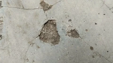 Concrete surfaces are peeling or spalling 動画素材 296473672