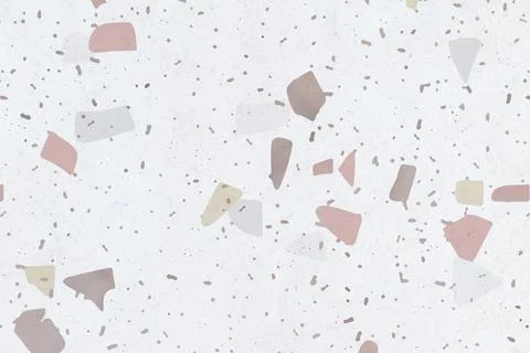 Concrete terrazzo wall textured background イラスト素材