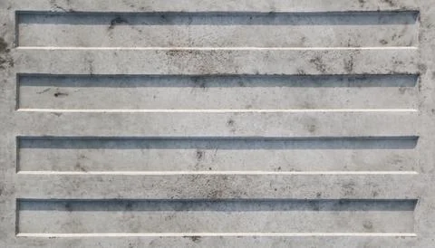 Concrete texture background. Plate of cement fence with details Foto stock