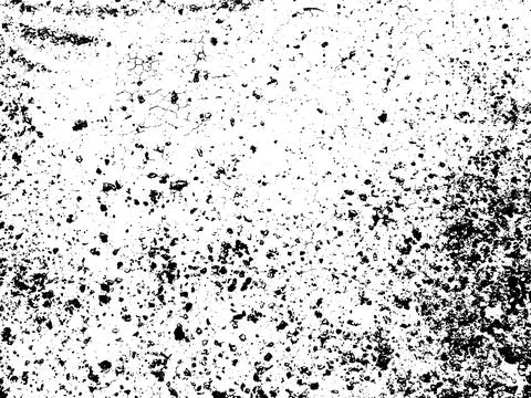 Concrete texture. Cement overlay black and white texture. Stock Illustration