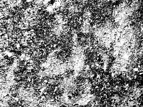 Concrete texture. Cement overlay black and white texture. Stock Illustration