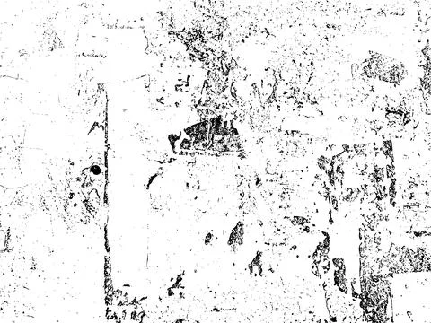Concrete texture. Cement overlay black and white texture. Stock Illustration
