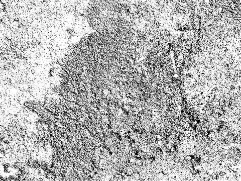 Concrete texture. Cement overlay black and white texture. Stock Illustration
