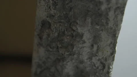 Concrete texture manual focus camera movement 4K Stock-Footage 155148200