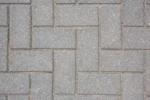Concrete tile on the ground pavement path abstract pattern texture background 스톡 사진
