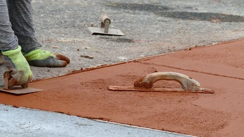 Concrete Trough Stock Footage 123393050