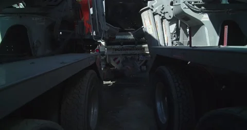 Concrete trucks Stock Footage 152662740