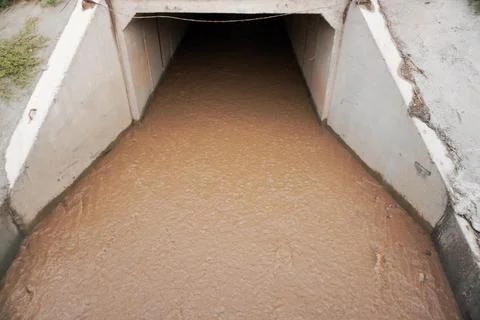 Concrete tunnel Stock Photos
