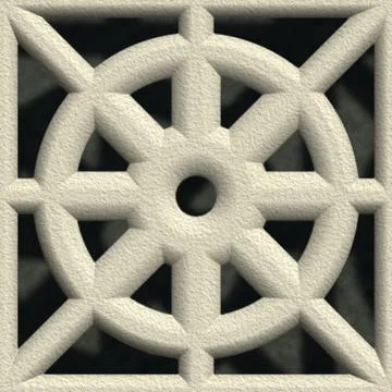 Concrete vent Stock Illustration