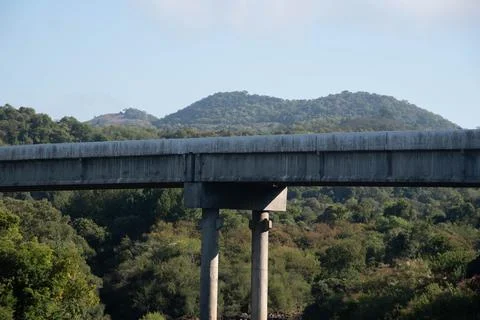 Concrete viaduct Stock Photos