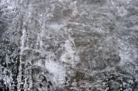 Concrete wall background with pattern of scuffs and streaks Foto stock