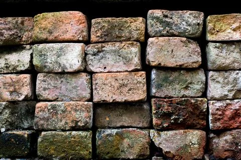 Concrete wall as the background texture Stock Photos